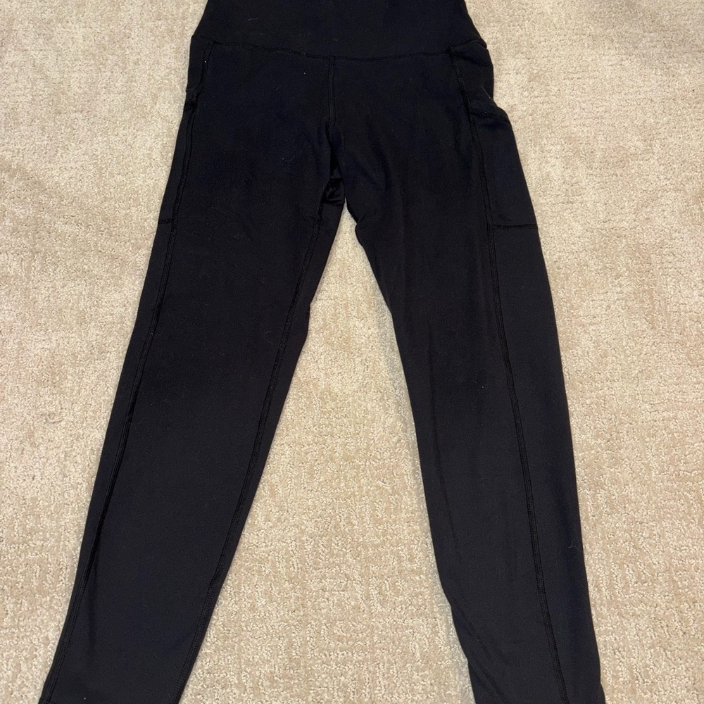 Black High-Waisted Leggings
